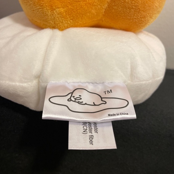 Sanrio Gudetama the Lazy Egg Plush 8” - Picture 6 of 6